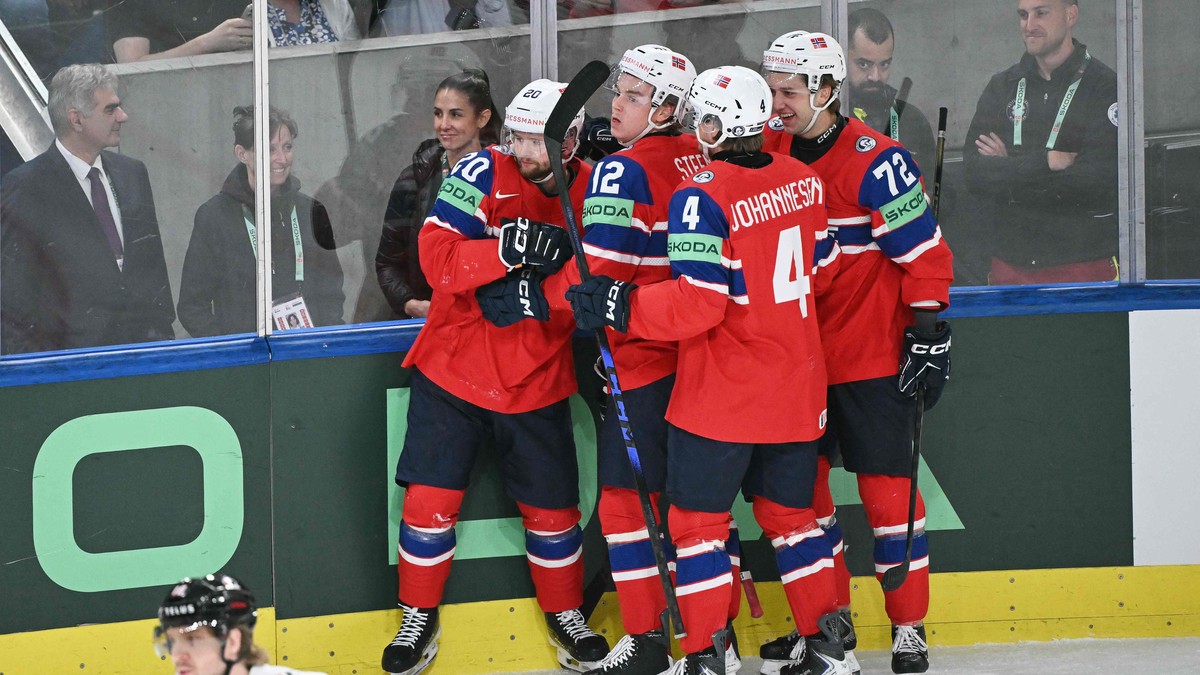 Norge sjokkerer Canada – leder bronsefinalen i hockey-VM