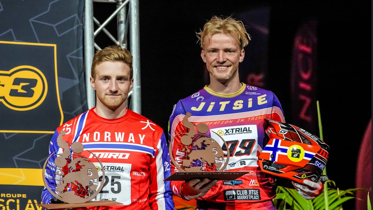 5. plass i lag-VM for Vold Gunvaldsen