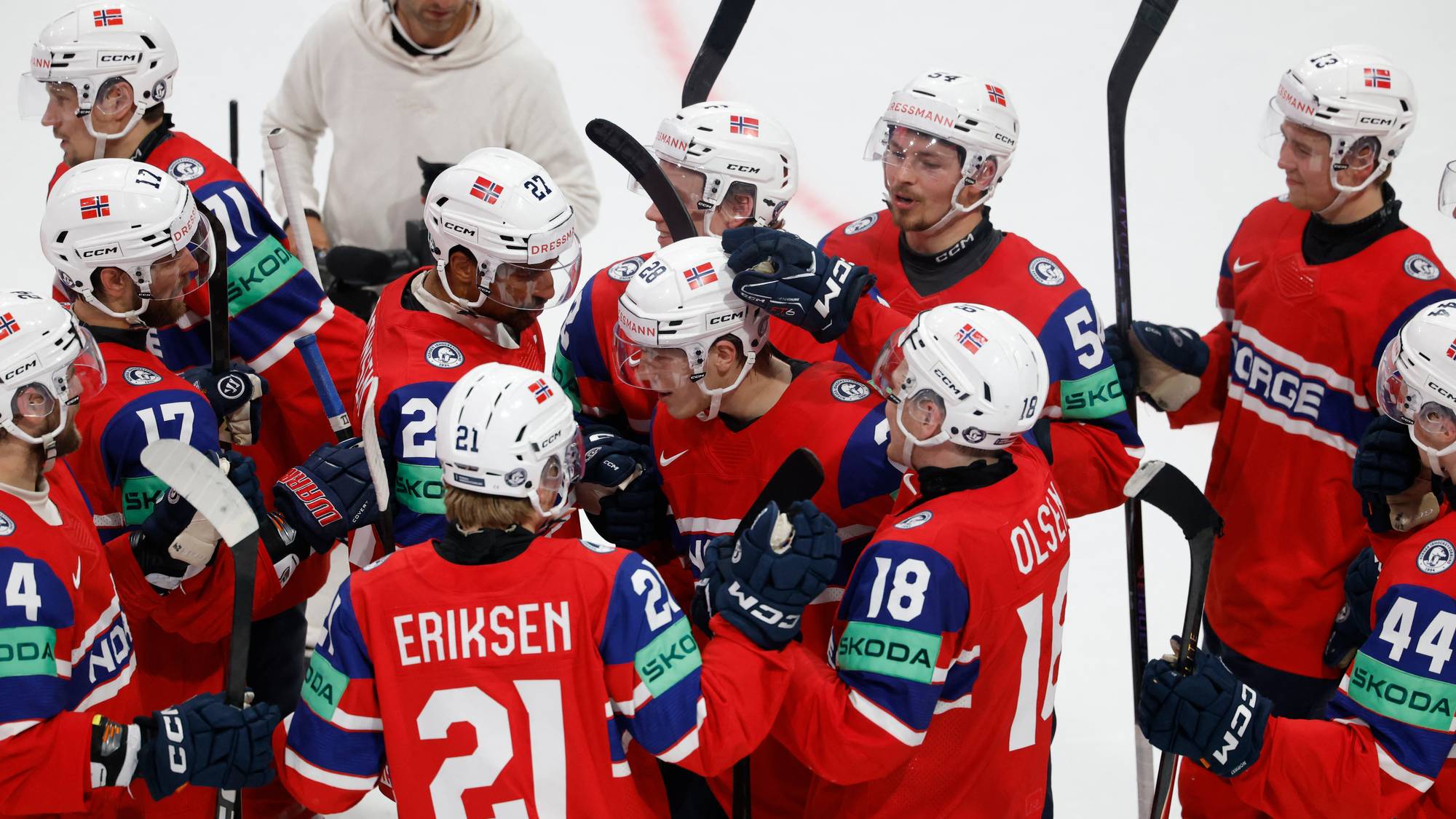 Norge feirer i VM
