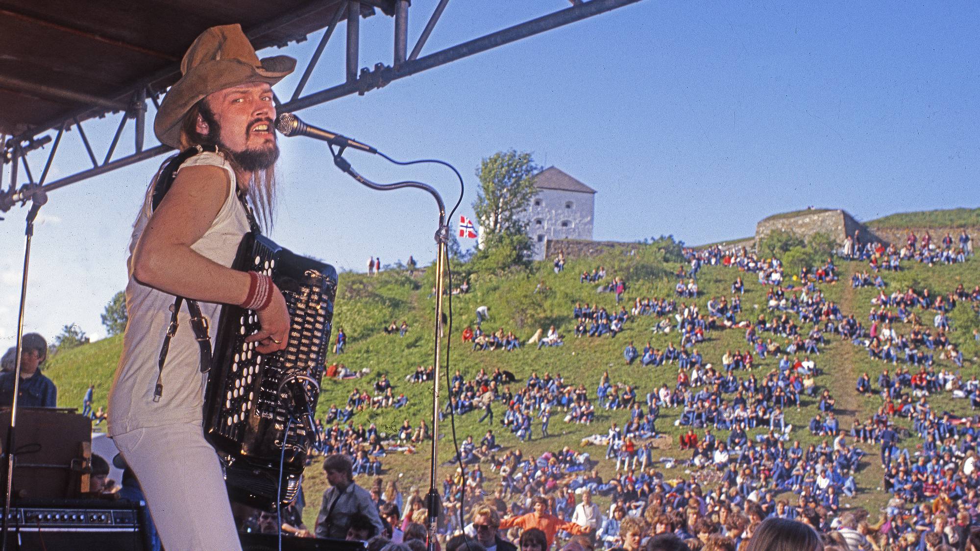 Terje Tysland i Duedalen i 1983