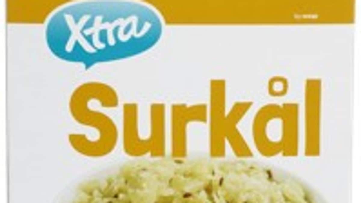 Coop Norge / Coop tilbakekaller Xtra Surkål 450g