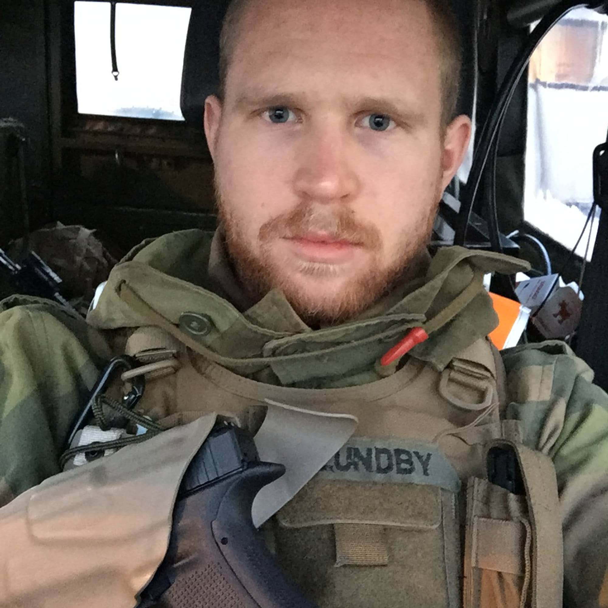 Ein mann i militæruniform