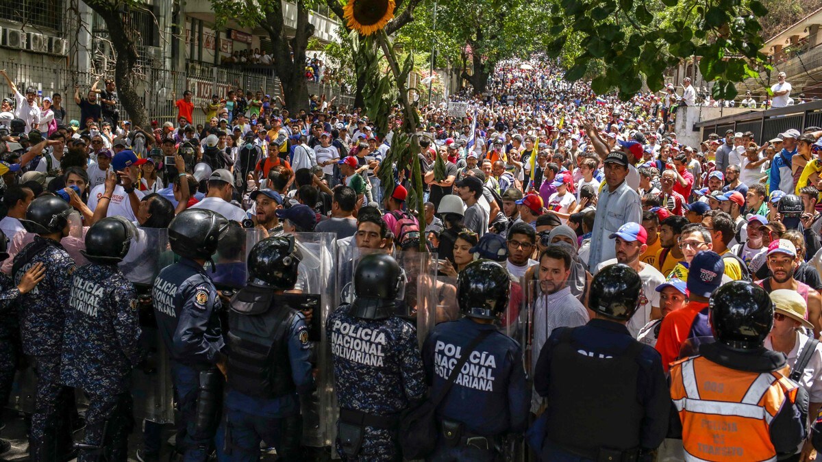 Demonstrasjon stanset i Venezuela 
