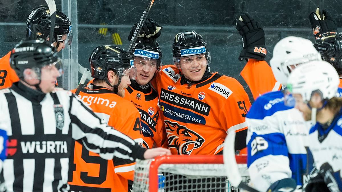 Frisk Asker økte ledelsen i eliteserien ishockey – Vålerenga avga poeng i nord