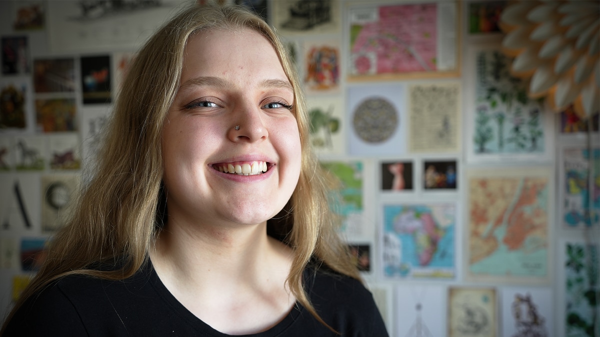 Tina (21) har tips til studenter på boligjakt