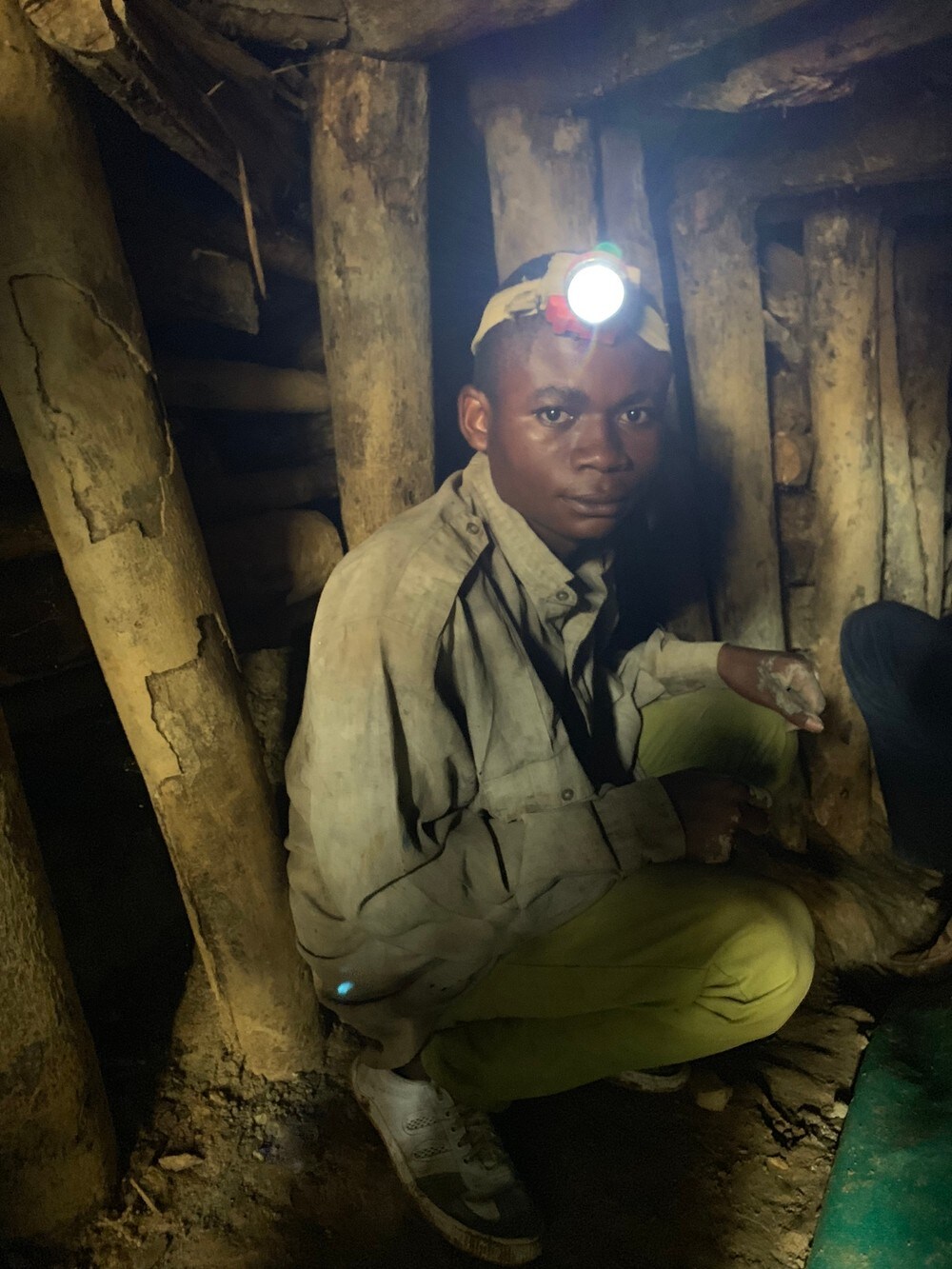 Mukamba har jobba i gruva sidan han var åtte: 11 timars arbeidsdag og 1 dollar i lønn