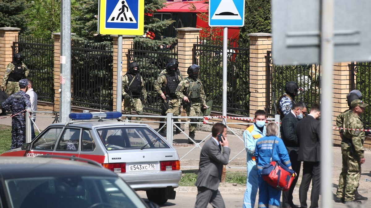 Shooting at school in Kazan – NRK Urix – Foreign news and documentaries