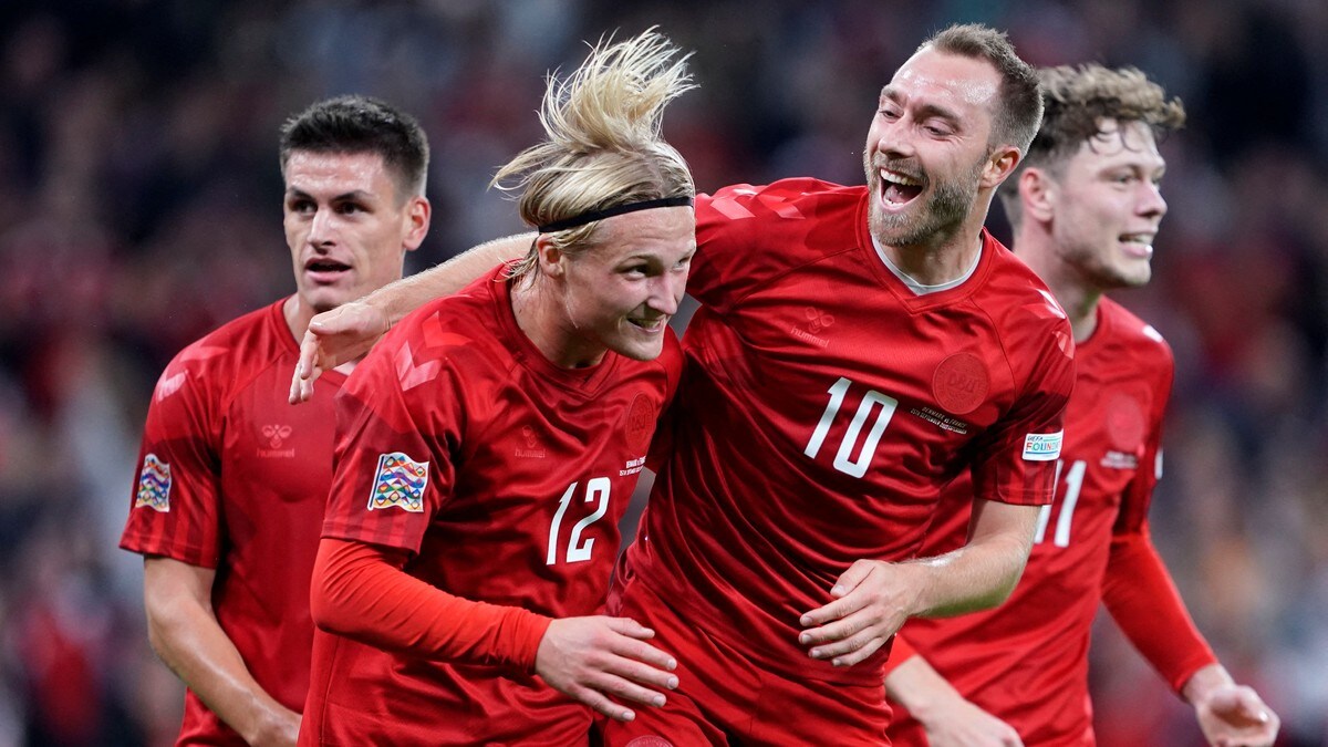 Sterk dansk seier over Frankrike