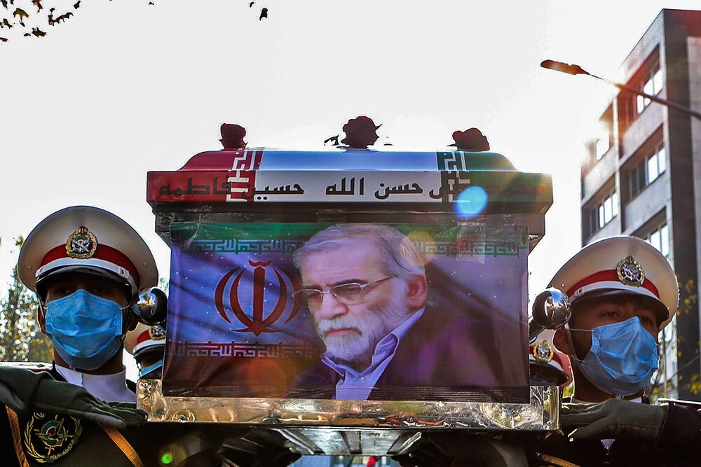 Heltebegravelse i Iran for drept atomfysiker