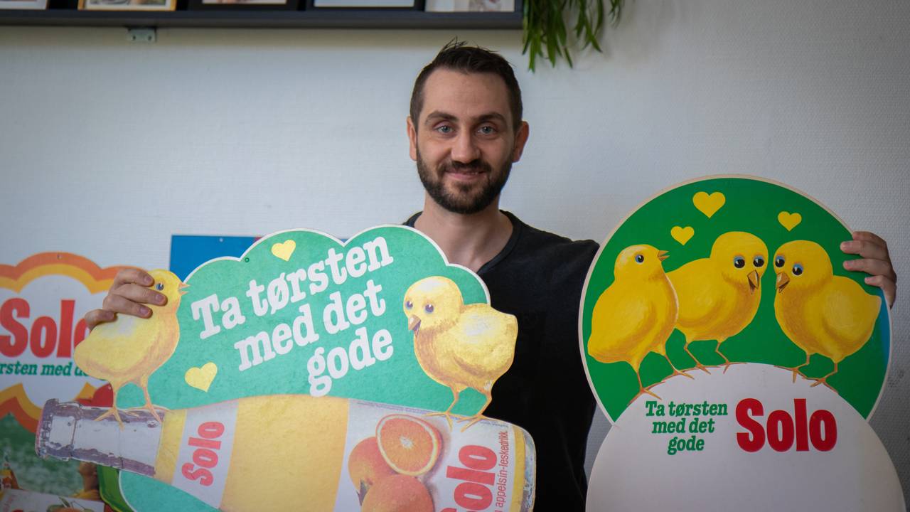 Espen Gullhav, reklameskilt, Solo