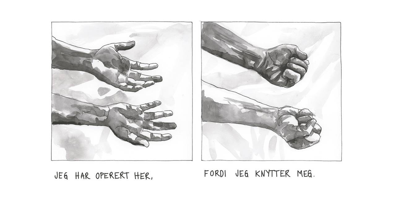 Illustrasjon i tegneserieboken