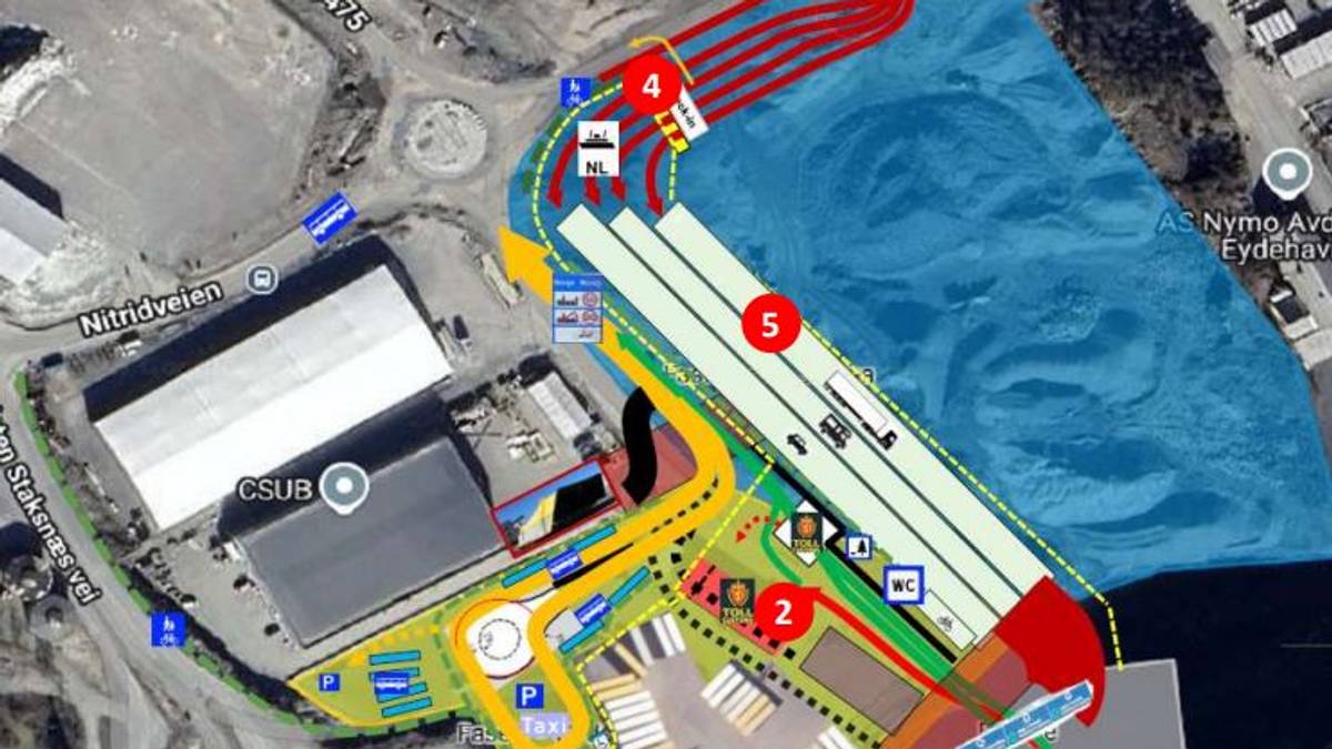 Slik kan fergehavna i Arendal bli
