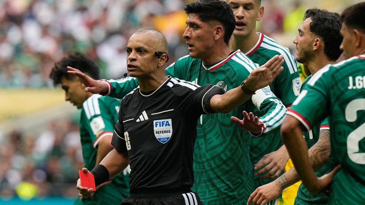 Brasiliansk dommer i Norges VM-duell mot Senegal – ga tre røde kort i åpningskampen