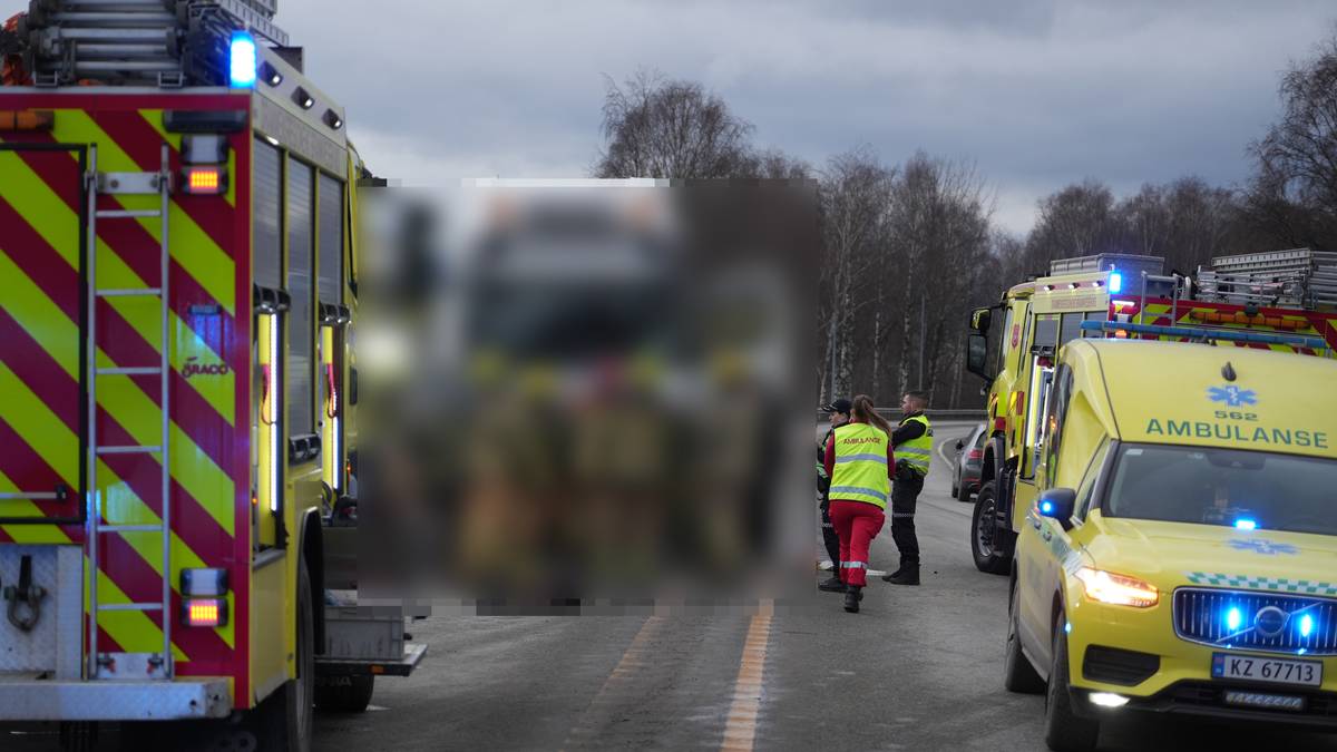 Alvorlig trafikkulykke i Drammens-området