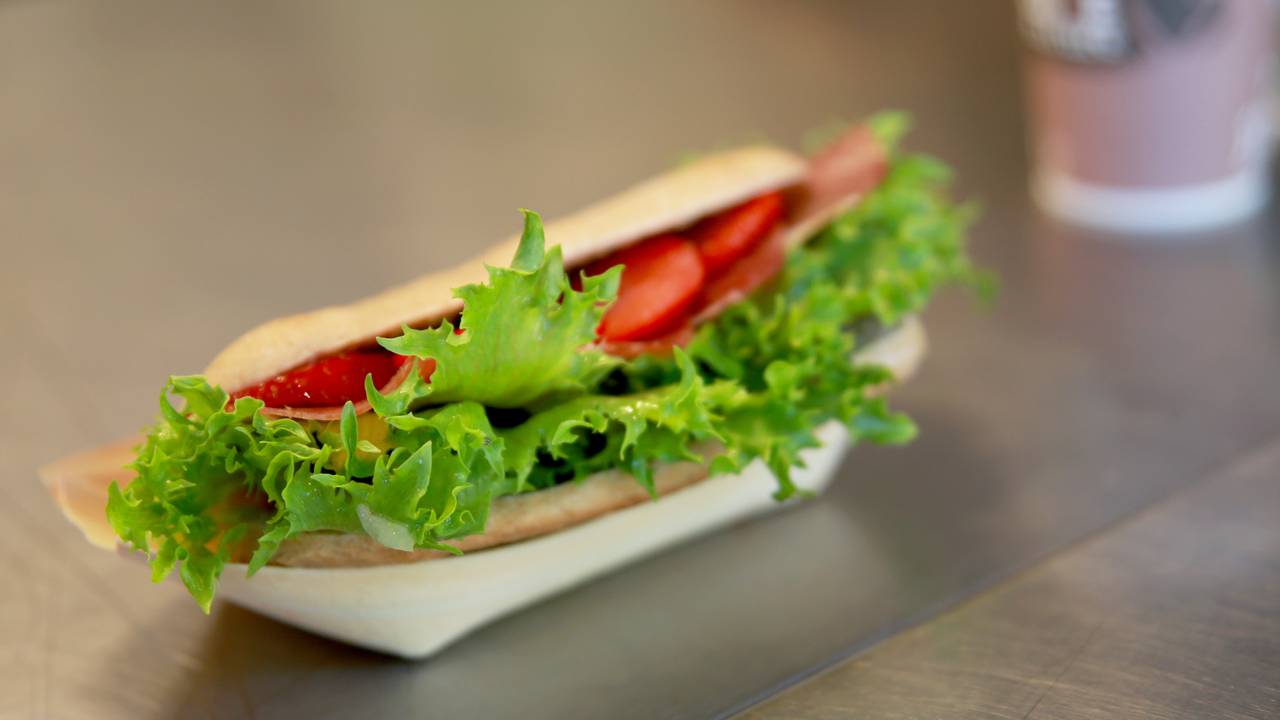 Ciabatta fra Ekorn-Jensens kafé.
