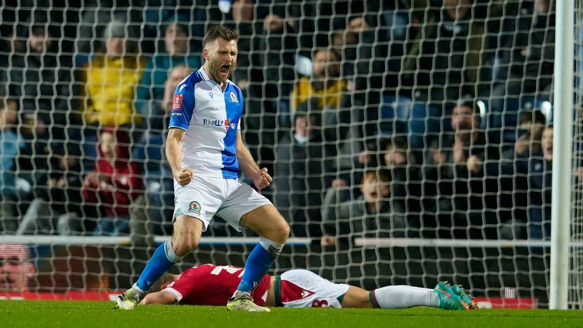 Tronstad med to mål i Blackburn-seier