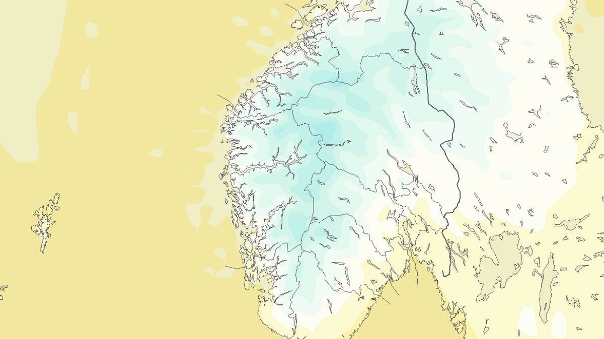Uvanleg mild start på november, men no kjem vinteren til Sør-Noreg