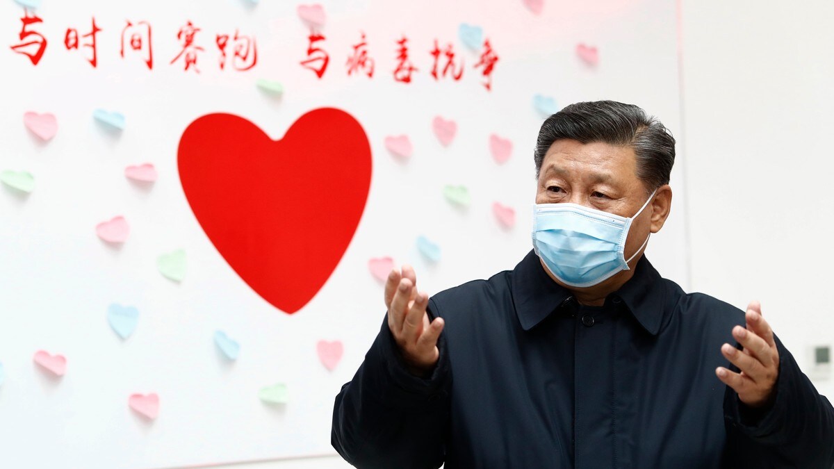 Korona på defensiven – Kinas president besøker episenter