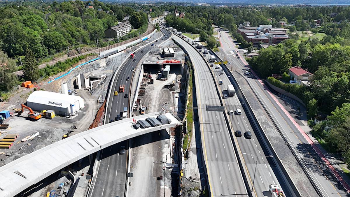 Veiarbeid og togstreik gir trøblete start på høstferien