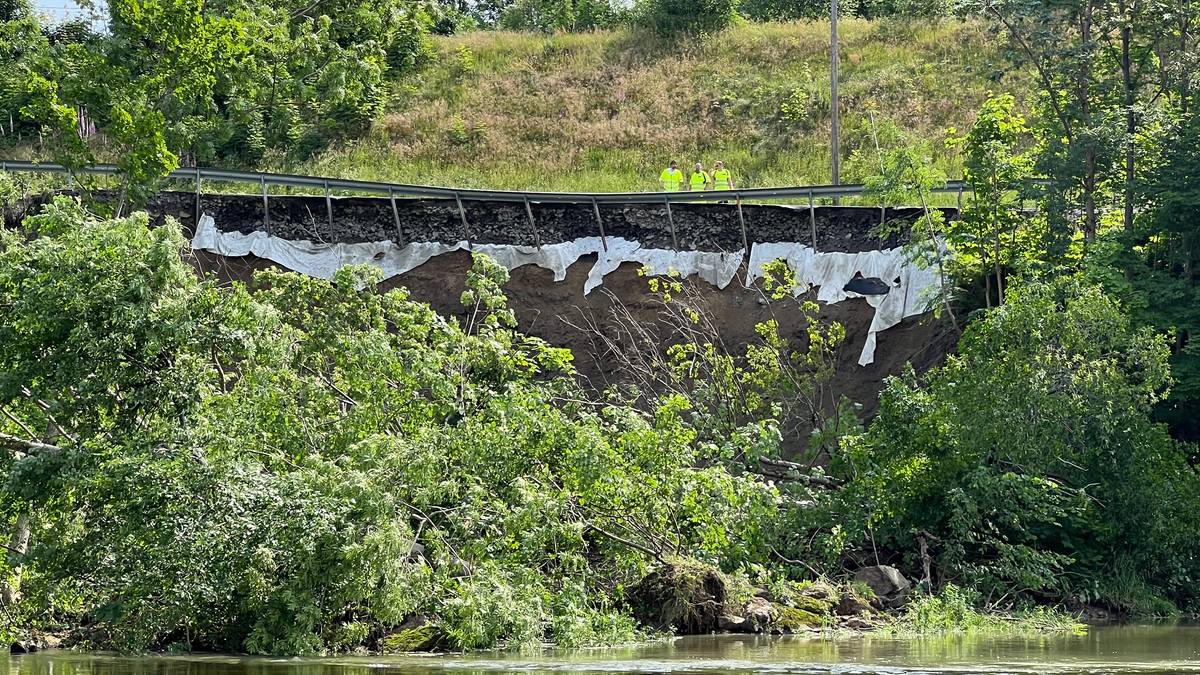 Vannet tilbake etter leirraset i Vennesla