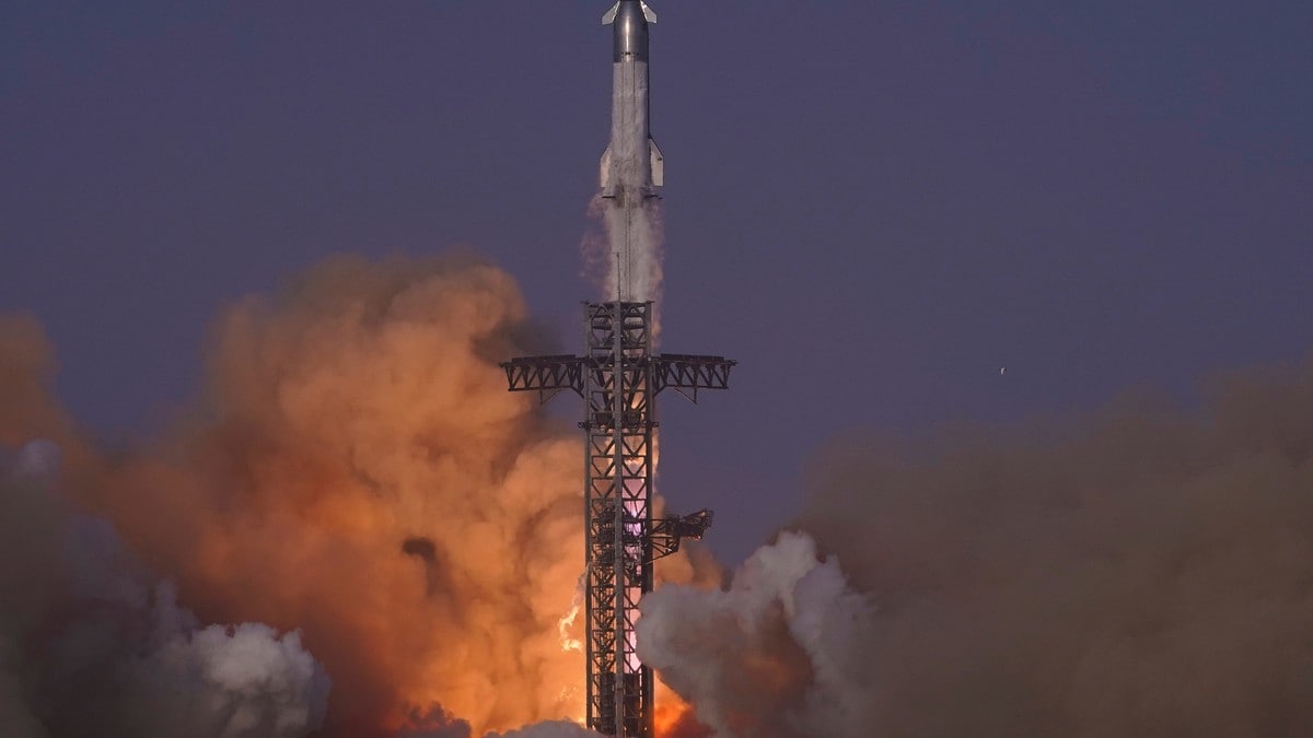 SpaceX mistet kontrollen over rakett under prøveoppskyting
