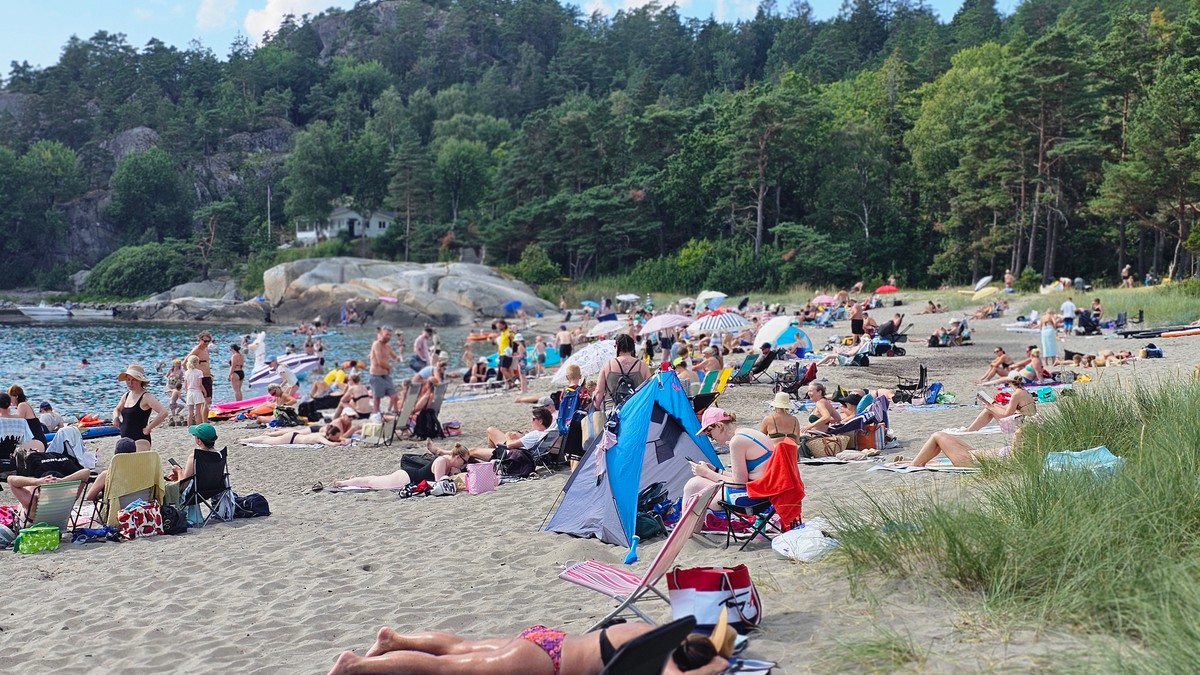 Forskere: Klimaendringer gjorde hetebølgen i Norge tre ganger mer sannsynlig
