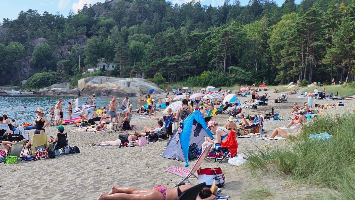 Forskere: Klimaendringer gjorde hetebølgen i Norge tre ganger mer sannsynlig
