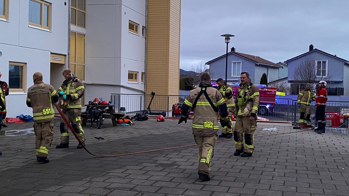 Brann i leilighet i Bergen slukket