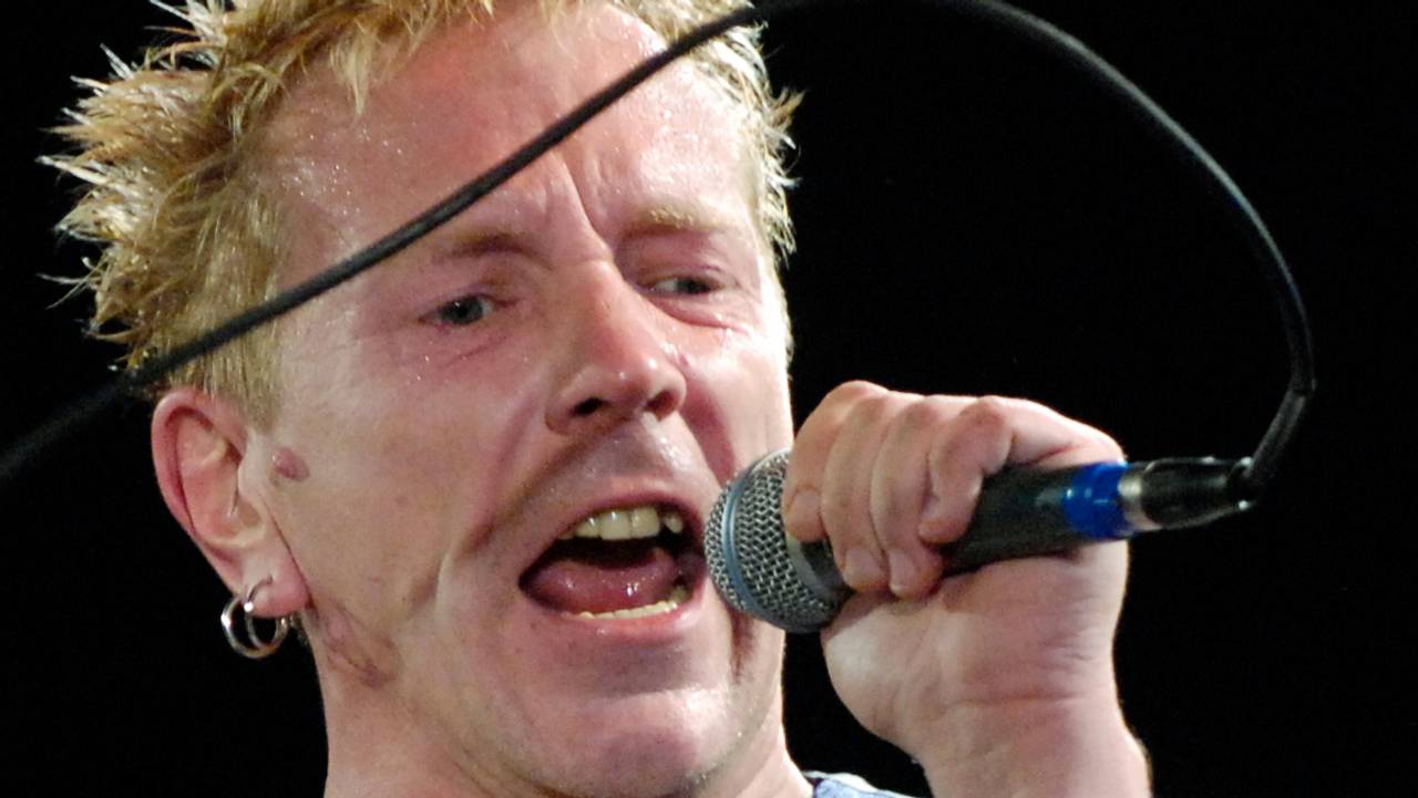 Johnny Rotten i Sex Pistols.