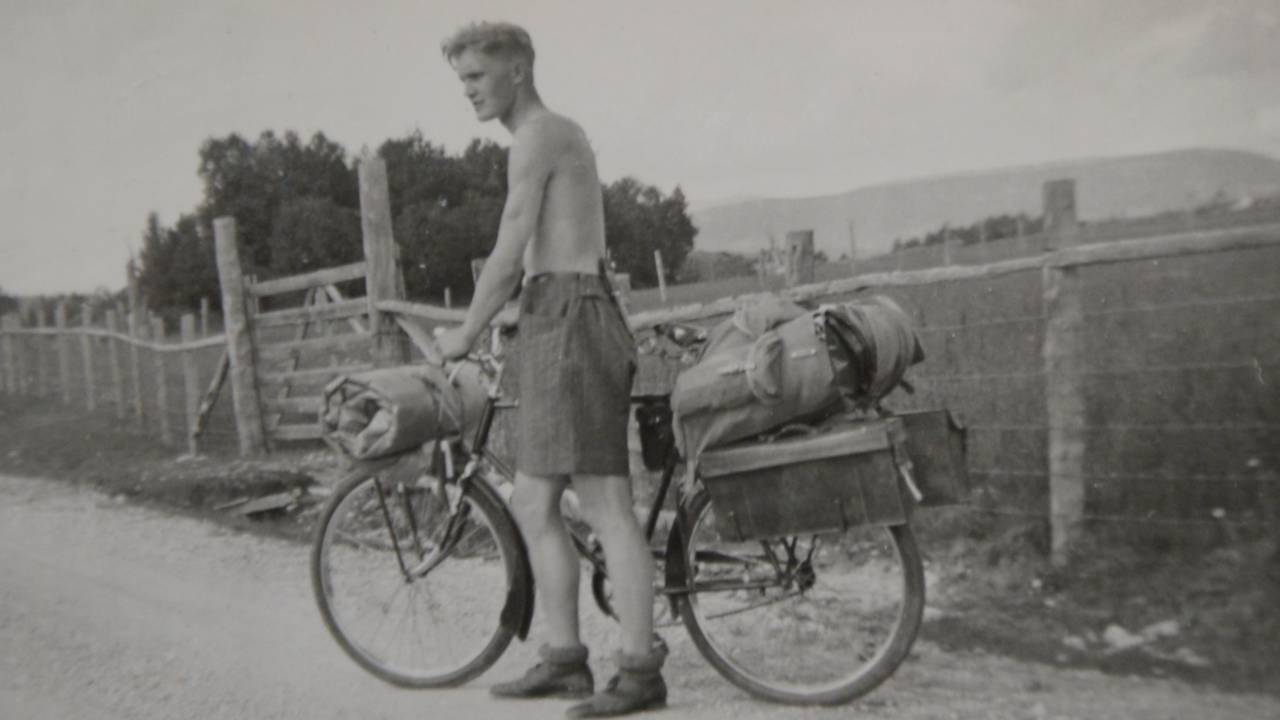 Thorvald Michelsen elska sykkelferiar.