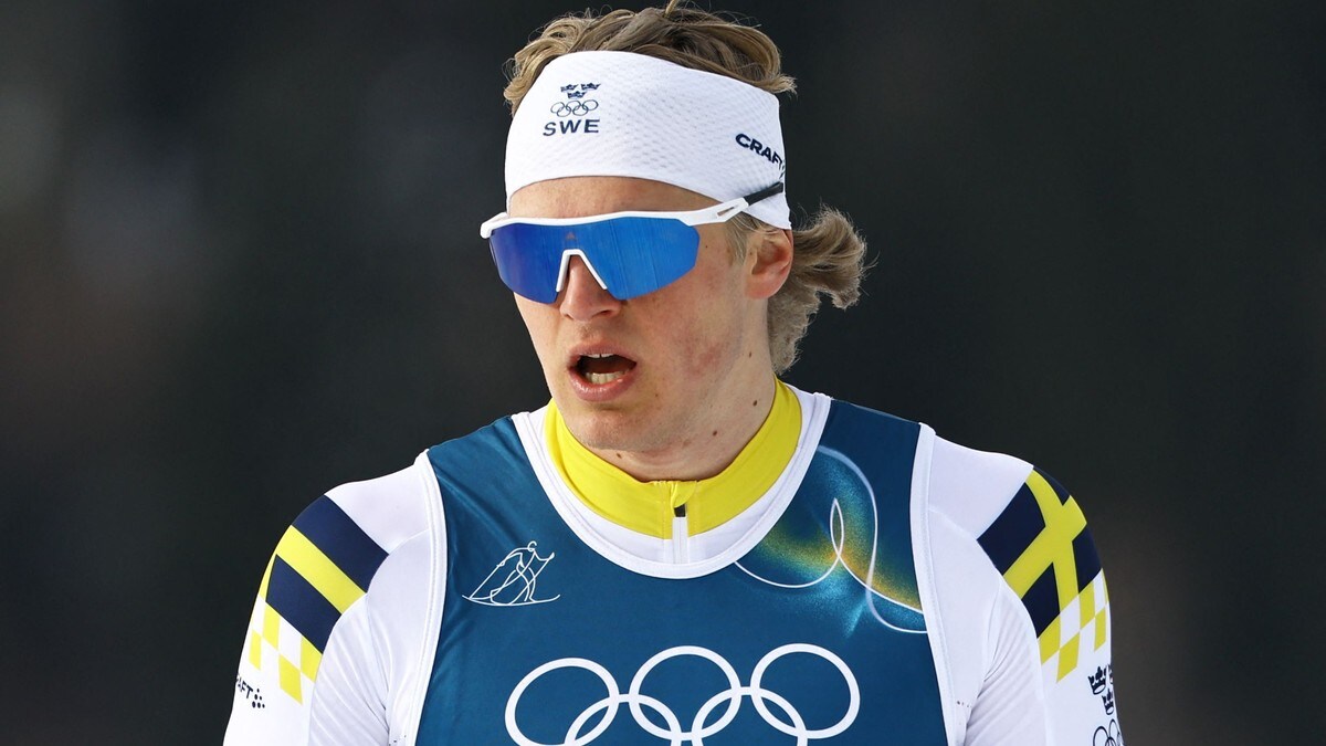 Edvin Anger står over verdenscupen i Falun