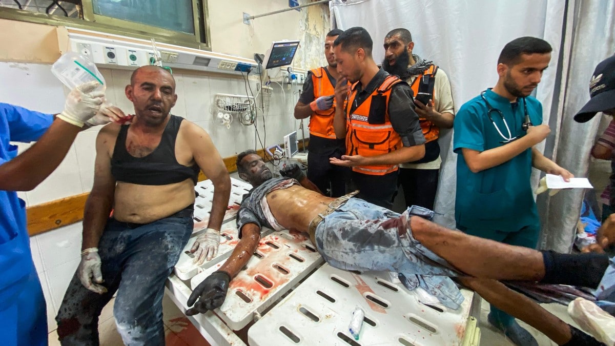 Minst 20 drepne i sjukehusangrep i Gaza