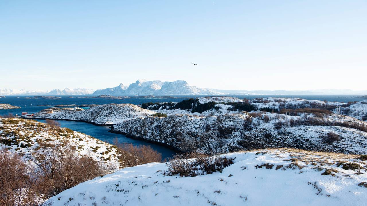 Utsikta fra Vokkøy er fantastisk