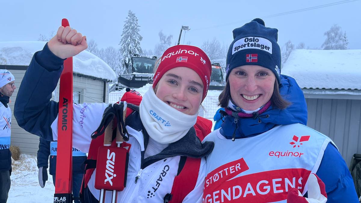 Thérèse Johaug asks the super talented Milla Andreassen to cover her ears – NRK Sport – Sports news, results and broadcast schedule