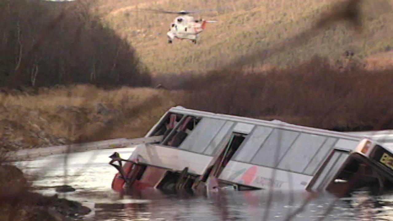 Bussulykke i Karasjok 22. oktober 1999