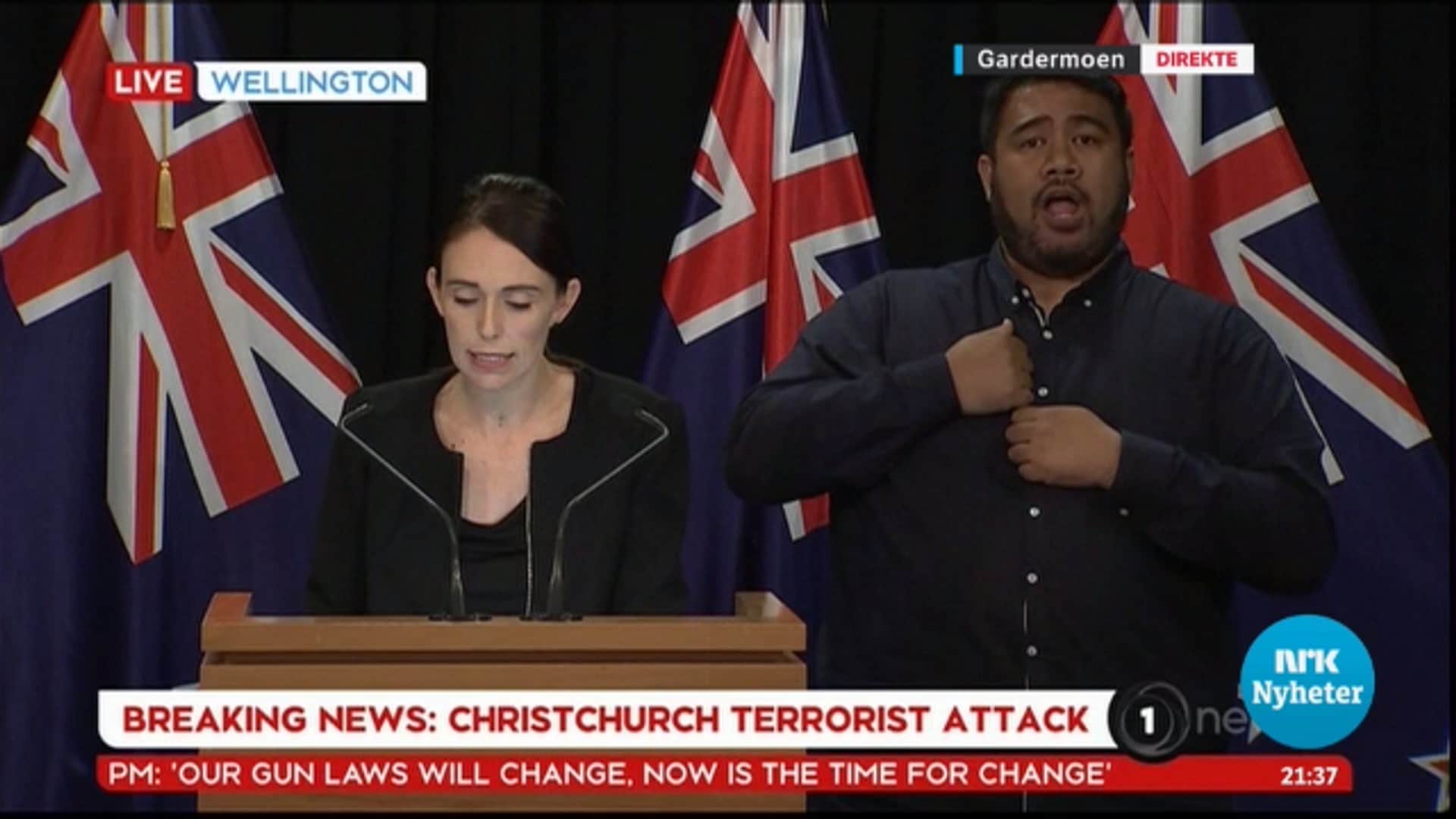 Vil endre våpenlovene etter terrorangrepene på New Zealand