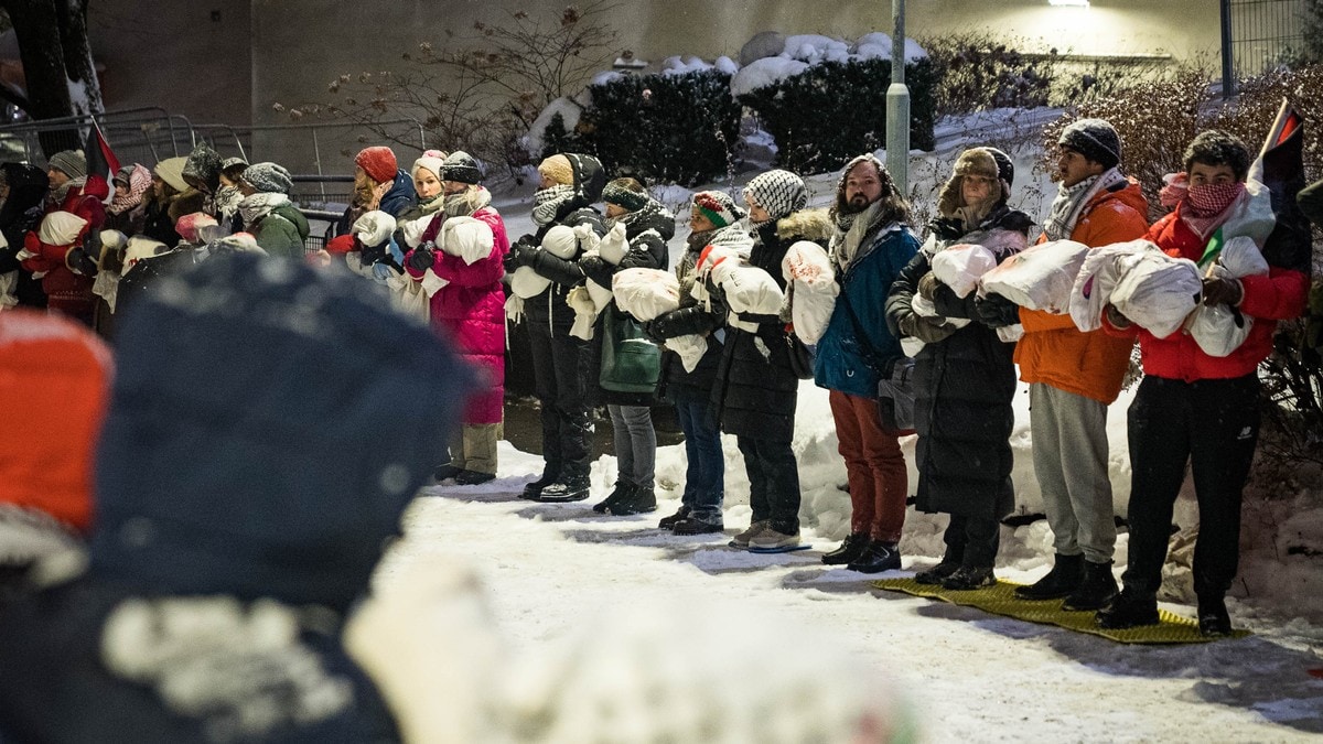 Ny demonstrasjon utanfor NRK mot Israel si deltaking i Eurovision