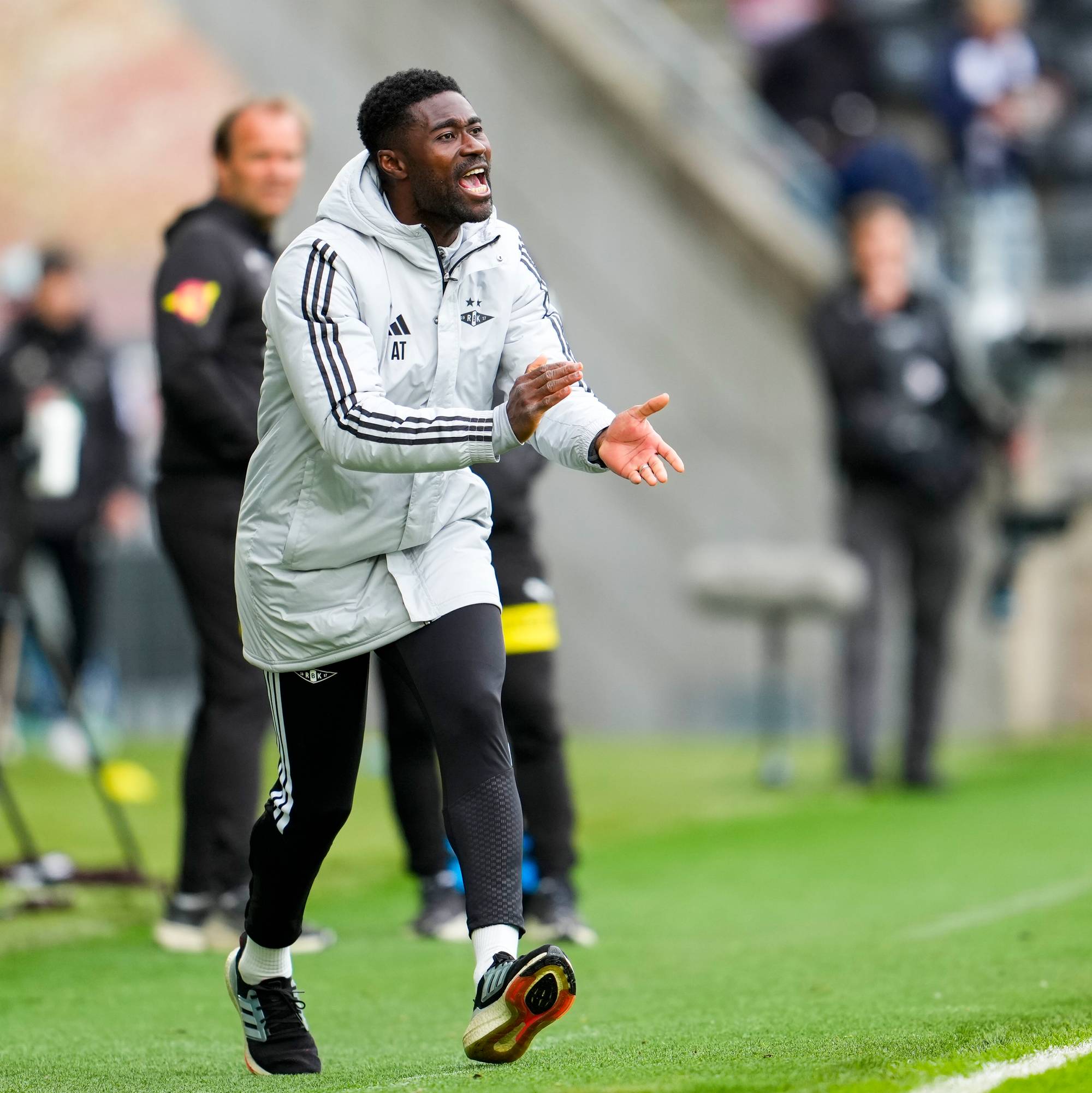 Rosenborgs trener Alexander Tettey