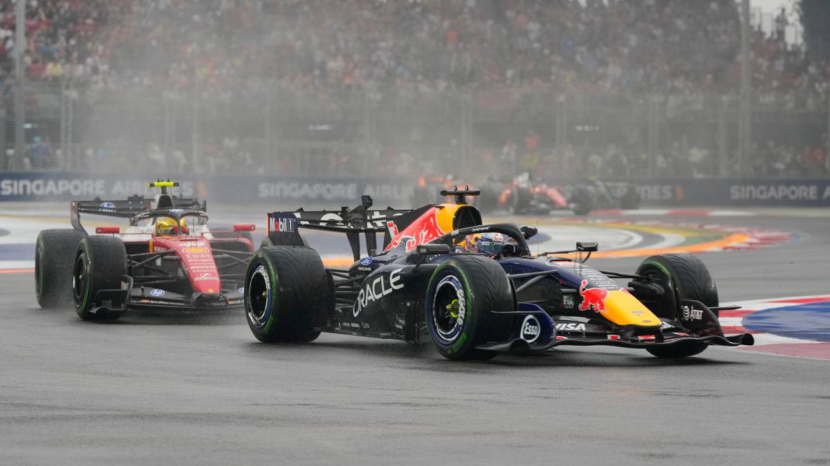 Verstappen vant kaossprint i Singapore – Russell snurret ut