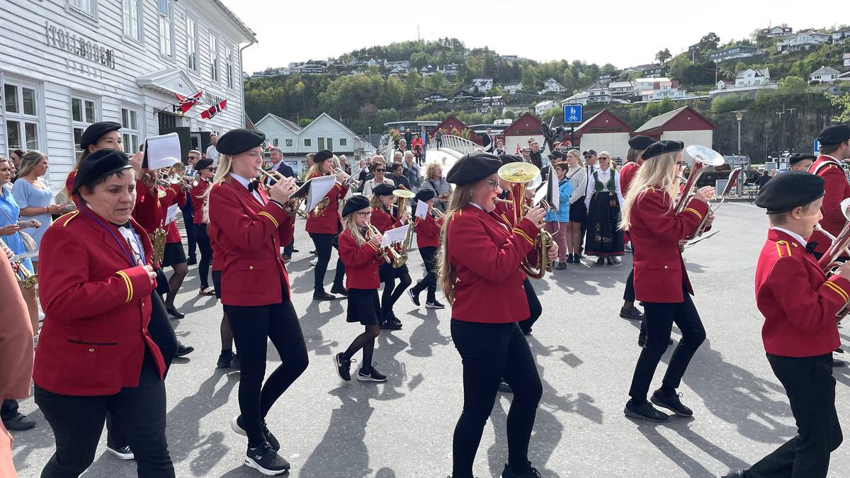 Regnet tar en pause 17. mai