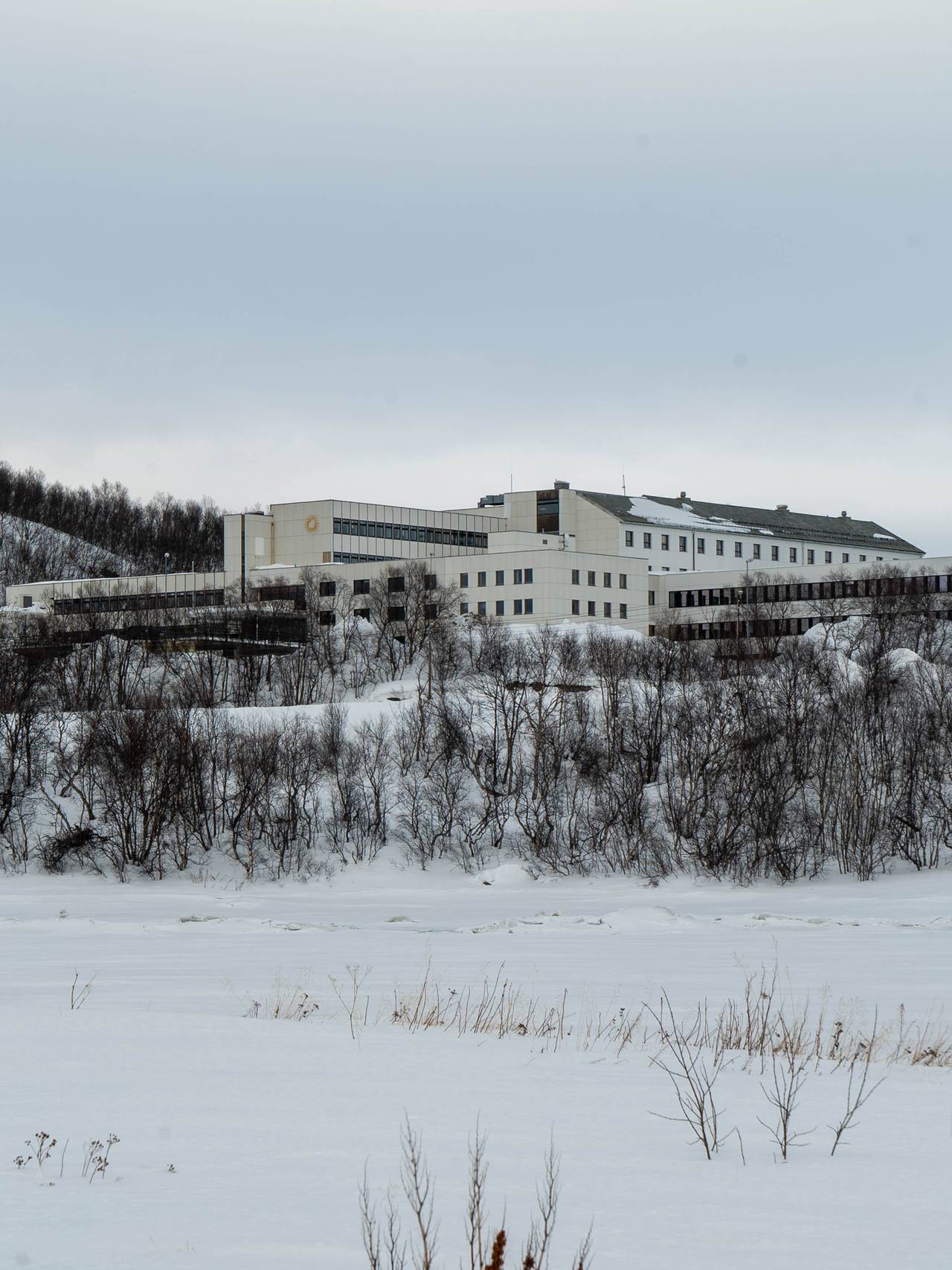 Det gamle sykehuset i Kirkenes. Nå er deler av det Kirkenes mottakssenter.