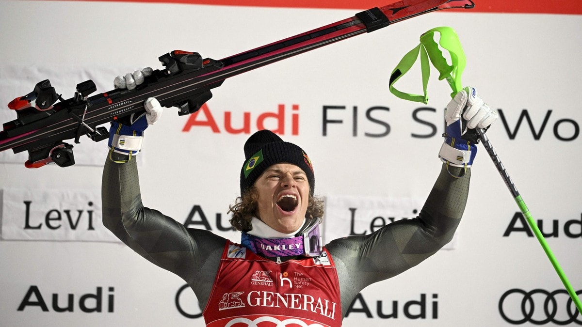 Lucas Braathen vinner verdenscup for Brasil: Historisk bragd