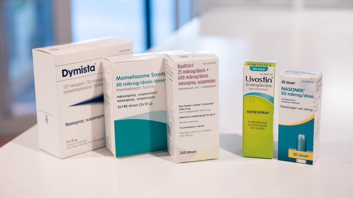 Salget av allergimedisin &oslash;ker