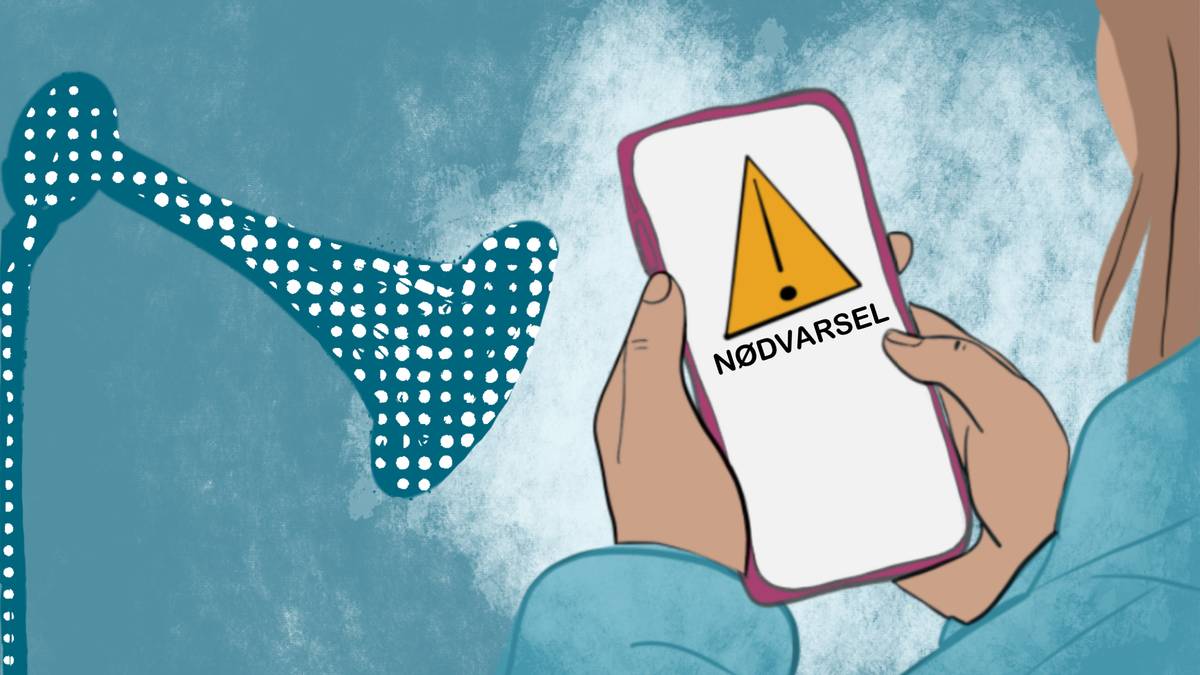 Nødvarsel testes på mobiler og tyfoner i hele landet