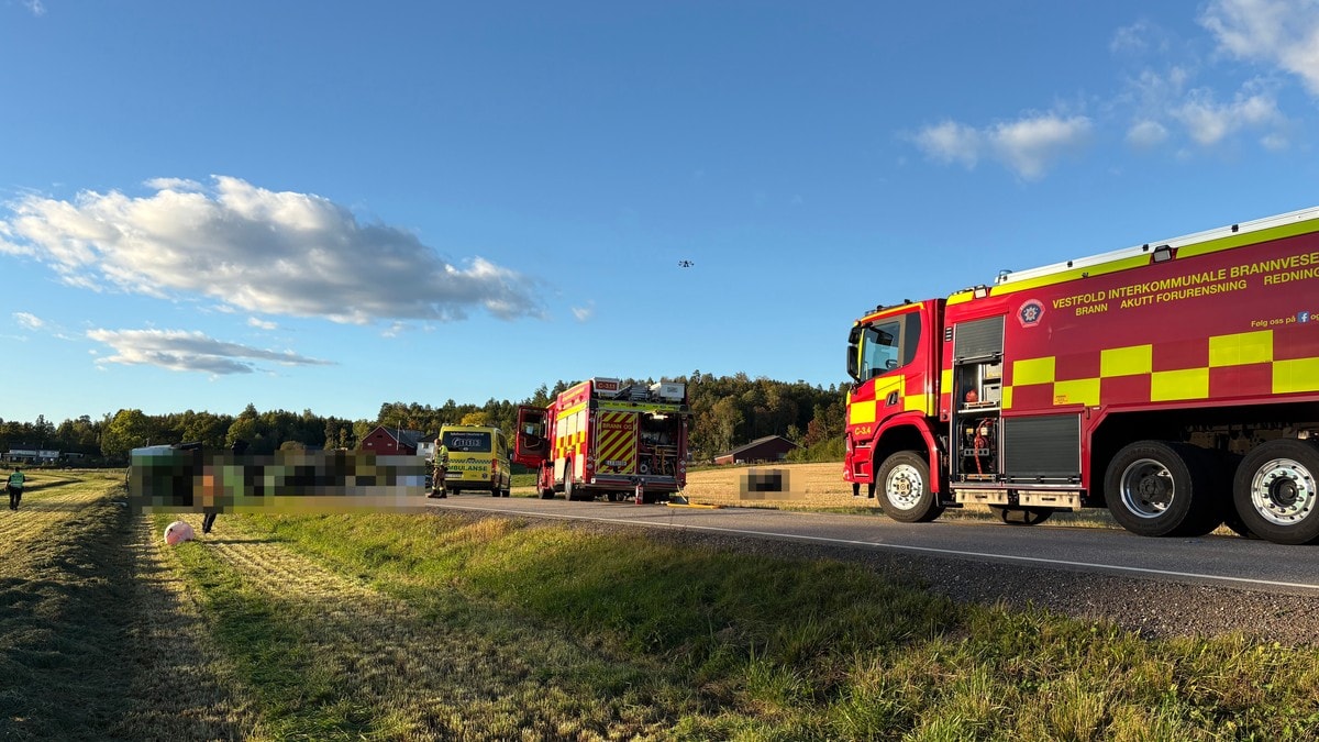 Mann i 20-årene døde i trafikkulykke i Tønsberg