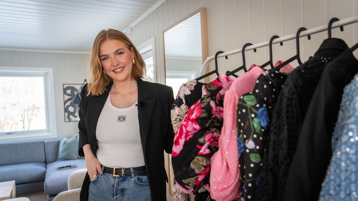 Ingrid (29) leier ut kjoler på nett – tjente 1000 kroner på to kvelder