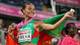 Foto: Andrew Boyers / REUTERS,NTB Friidrettsutøver P. Silva feirer med portugisisk flagg og medalje etter mesterskap i Birmingham. (Bildebeskrivelsen er laget av en KI-tjeneste)