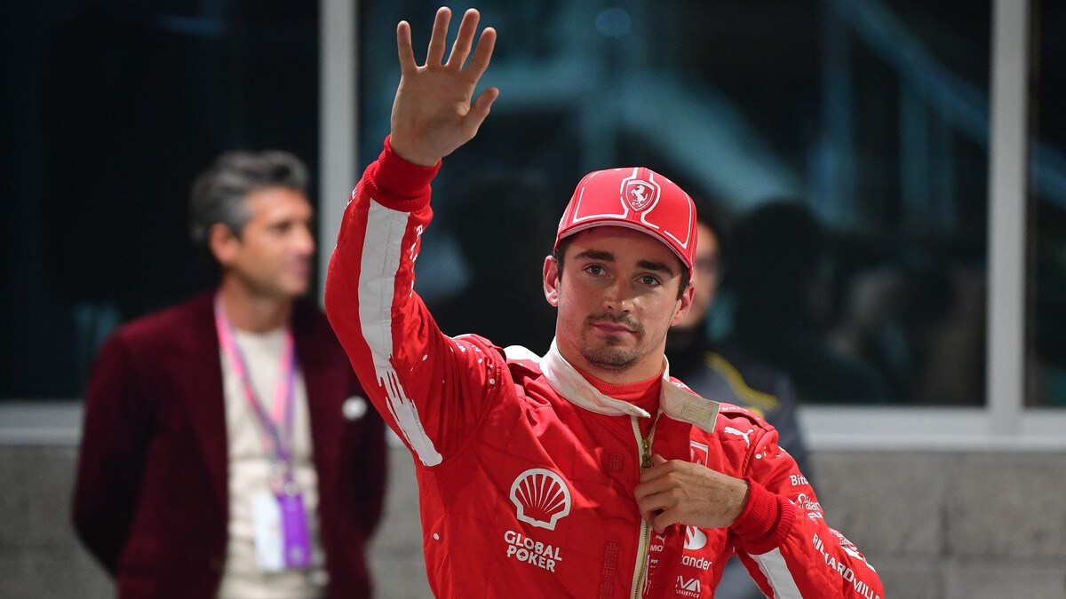 Leclerc til topps i kvalifiseringen i Las Vegas – Verstappen nummer tre