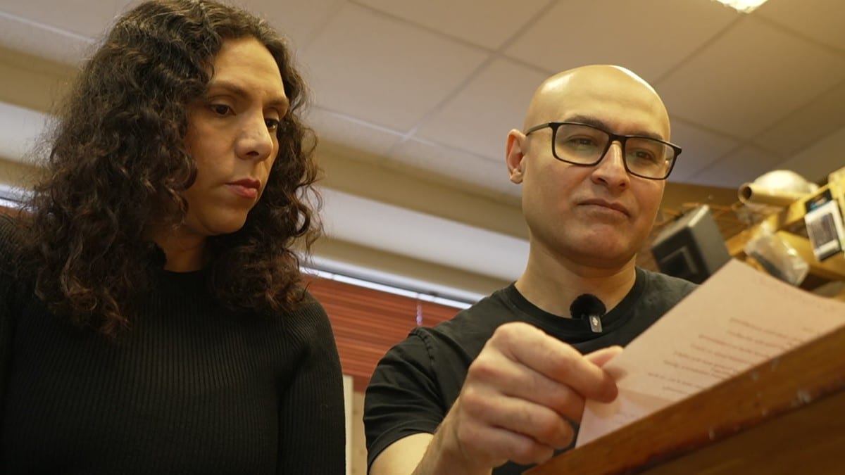 Kunsterparet fra Iran rømte fra hjemlandet til Bodø