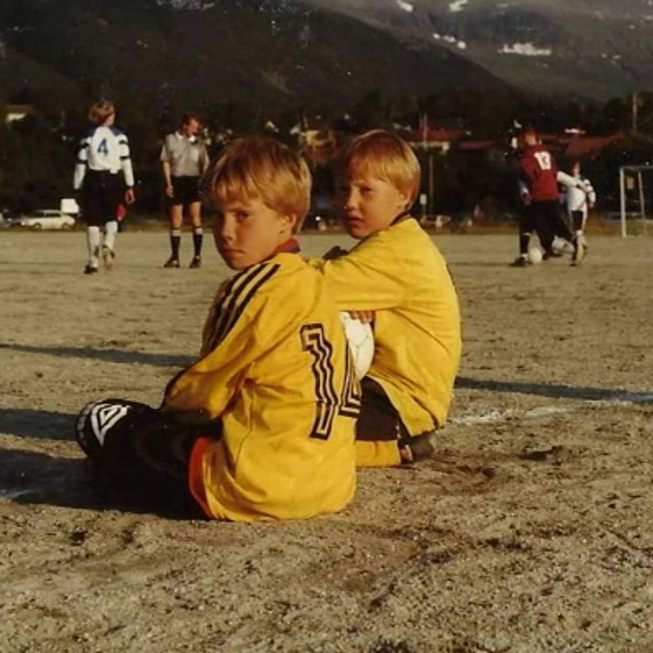 Anders og Bjørn på sidelinja